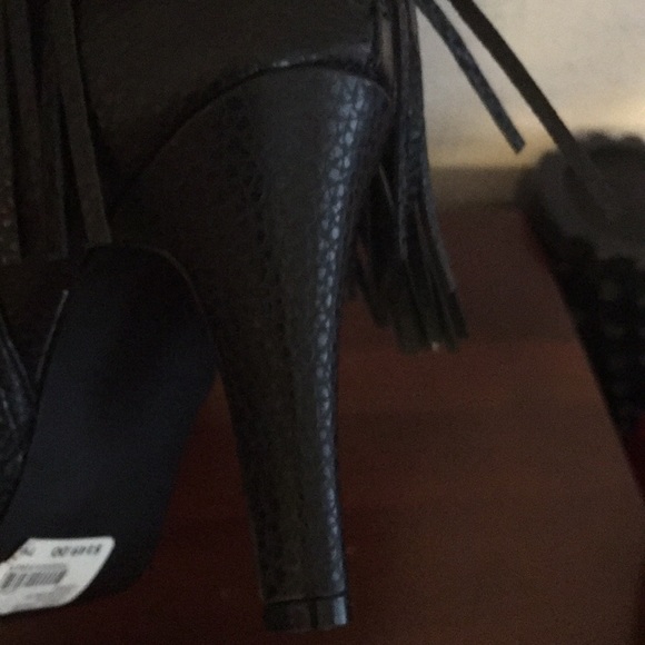 Lane Bryant fringe ankle boot - Picture 3 of 5
